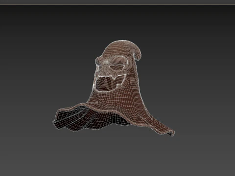 Prop090 Witch Hat 3D Model