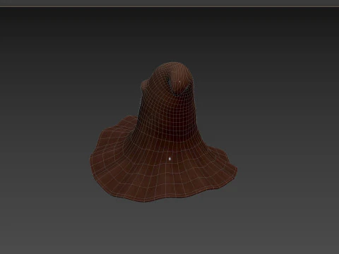 Prop090 Witch Hat 3D Model