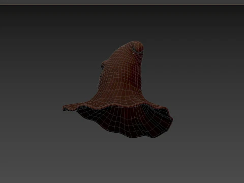 Prop090 Witch Hat 3D Model