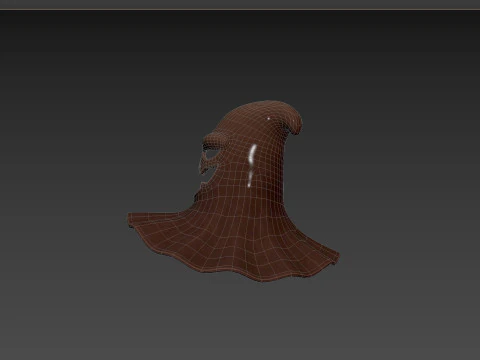 Prop090 Witch Hat 3D Model