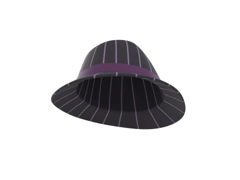 Prop091 Fedora Hat 3D Model