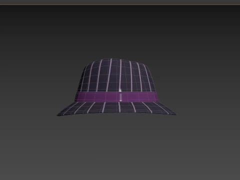 Prop091 Fedora Hat 3D Model