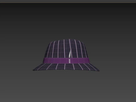 Prop091 Fedora Hat 3D Model