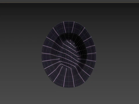 Prop091 Fedora Hat 3D Model