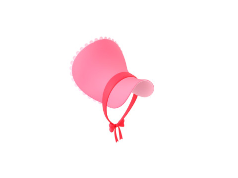Prop092 Bonnet Hat Modelo 3D