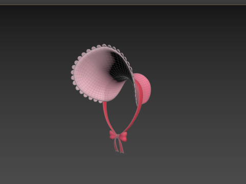 Prop092 Bonnet Hat Modelo 3D
