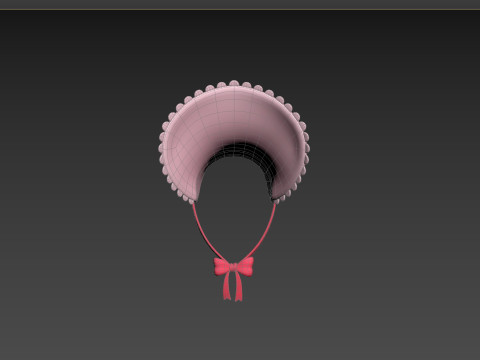 Prop092 Bonnet Hat Modelo 3D