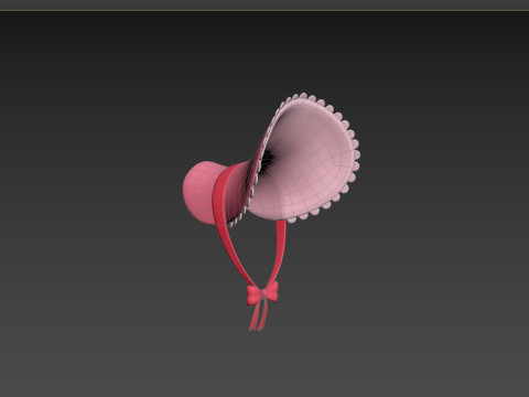 Prop092 Bonnet Hat Modelo 3D