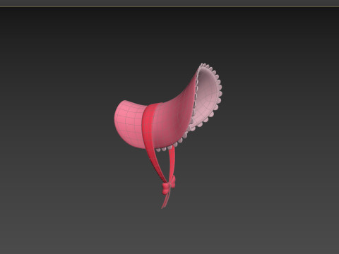 Prop092 Bonnet Hat Modelo 3D