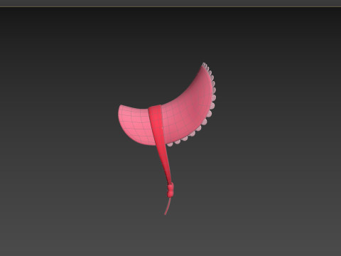 Prop092 Bonnet Hat Modelo 3D