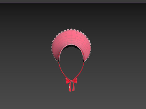 Prop092 Bonnet Hat Modelo 3D