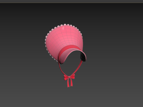 Prop092 Bonnet Hat Modelo 3D
