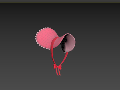 Prop092 Bonnet Hat Modelo 3D