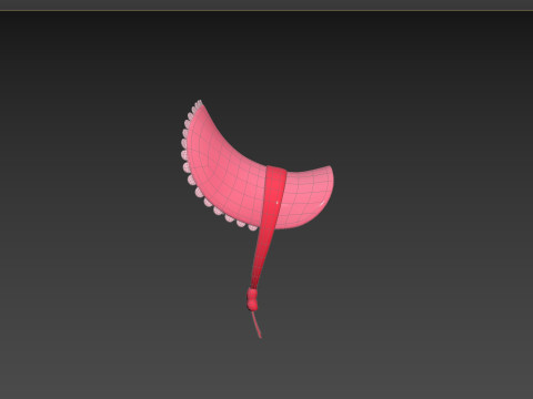 Prop092 Bonnet Hat Modelo 3D