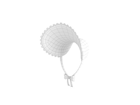 Prop092 Bonnet Hat Modelo 3D