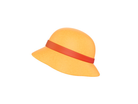 Prop094 Cloche Hat 3D मॉडल