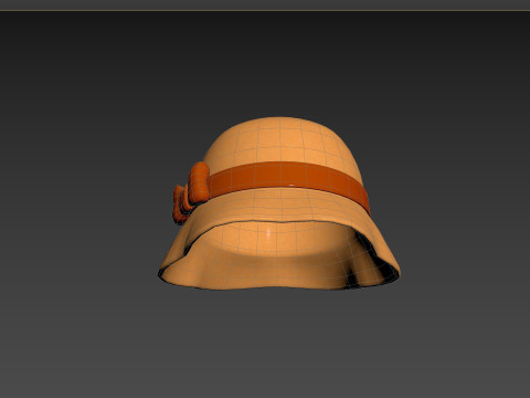 Prop094 Cloche Hat 3D मॉडल