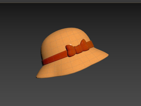 Prop094 Cloche Hat 3D मॉडल
