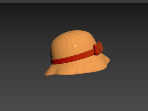 Prop094 Cloche Hat 3D मॉडल
