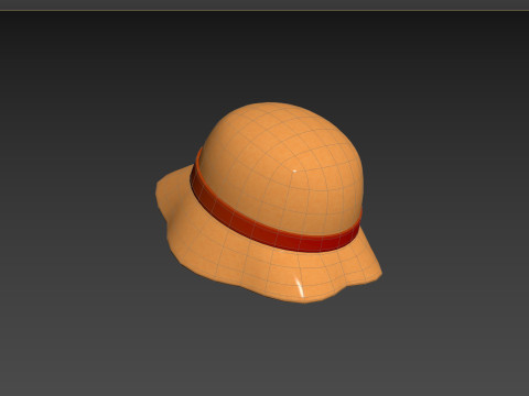 Prop094 Cloche Hat 3D मॉडल
