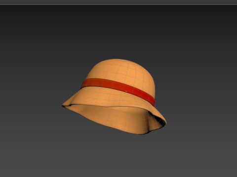 Prop094 Cloche Hat 3D मॉडल