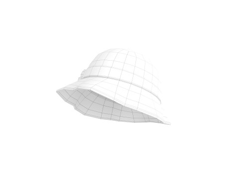 Prop094 Cloche Hat 3D मॉडल
