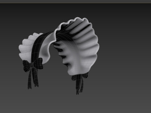 Prop095 Maid Headband Model 3D