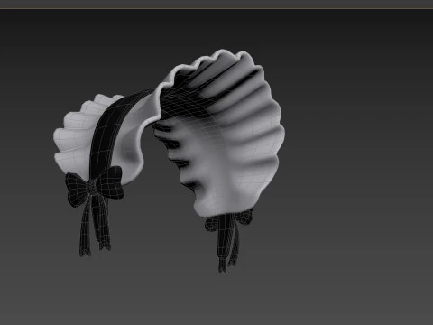 Prop095 Maid Headband 3D Model