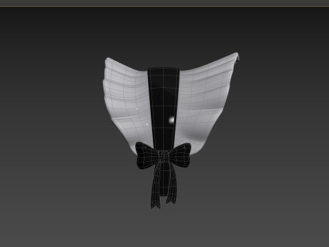 Prop095 Maid Headband Model 3D