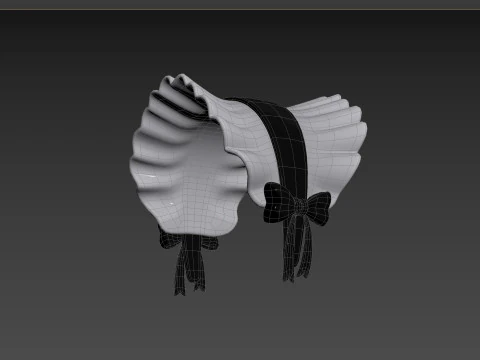 Prop095 Maid Headband 3D Model