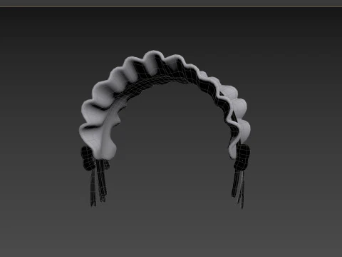 Prop095 Maid Headband 3D Model