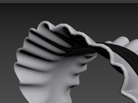 Prop095 Maid Headband Model 3D