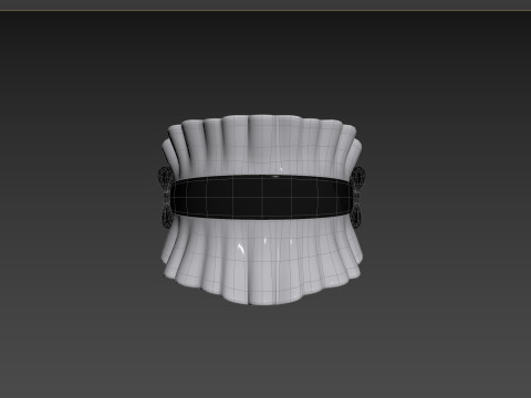 Prop095 Maid Headband Model 3D