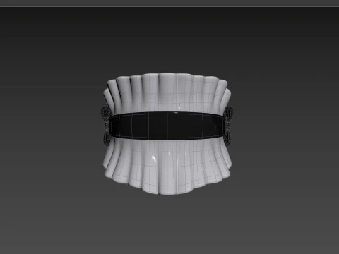 Prop095 Maid Headband 3D Model