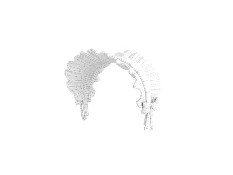 Prop095 Maid Headband 3D Model