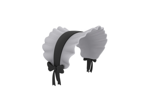 Prop095 Maid Headband Model 3D