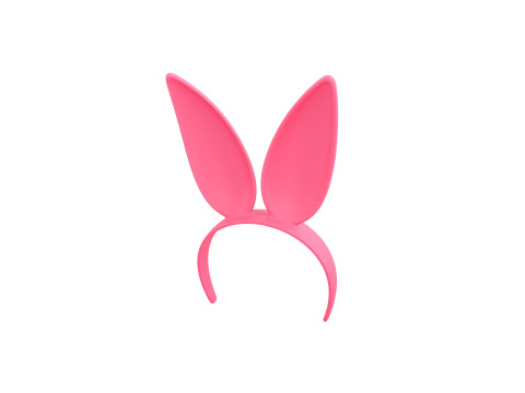 Prop096 Bunny Headband 3Dモデル