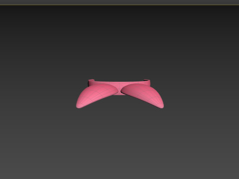 Prop096 Bunny Headband 3D 模型