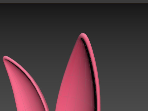Prop096 Bunny Headband 3D 模型