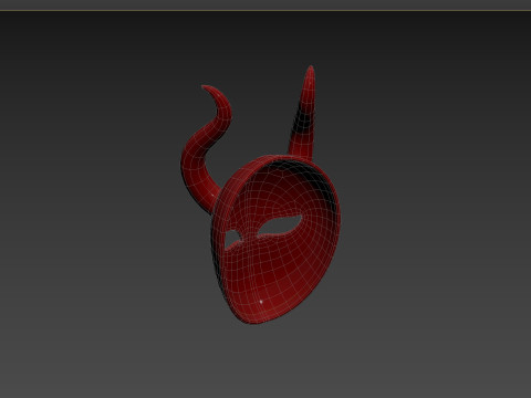 Prop097 Devil Mask 3D-Modell