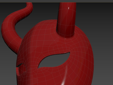 Prop097 Devil Mask 3D-Modell
