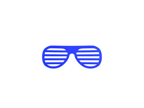 Prop098 Shutter Shade Sunglasses Modèle 3D
