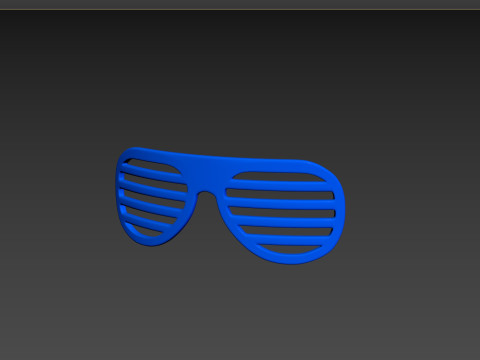 Prop098 Shutter Shade Sunglasses Modèle 3D