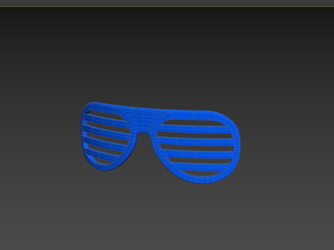Prop098 Shutter Shade Sunglasses Modèle 3D