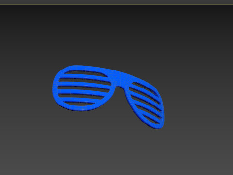 Prop098 Shutter Shade Sunglasses Modèle 3D