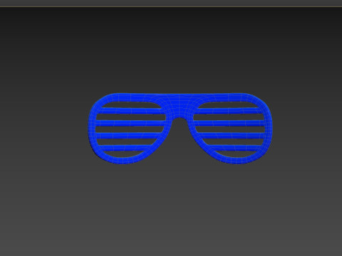Prop098 Shutter Shade Sunglasses Modèle 3D
