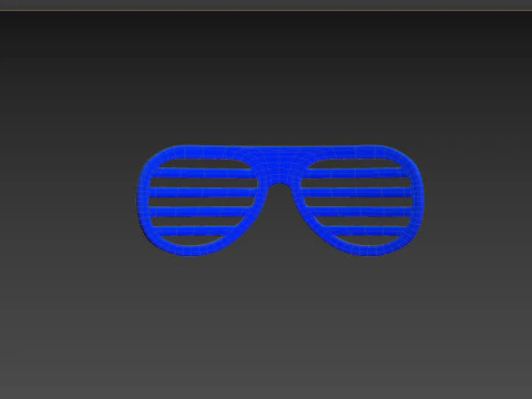 Prop098 Shutter Shade Sunglasses 3D Model