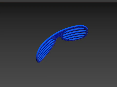 Prop098 Shutter Shade Sunglasses 3D Model