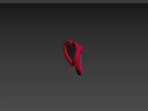 Prop099 Heart Sunglasses 3D Model
