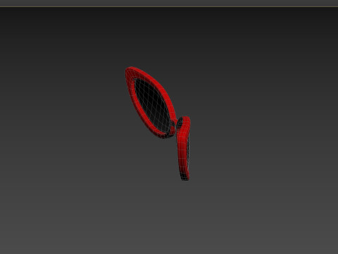 Prop100 Cat Eye Glasses 3D Model